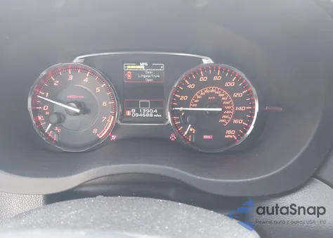 2017 Subaru Wrx Premium из США, поврежденный, VIN JF1VA1F60H9838627